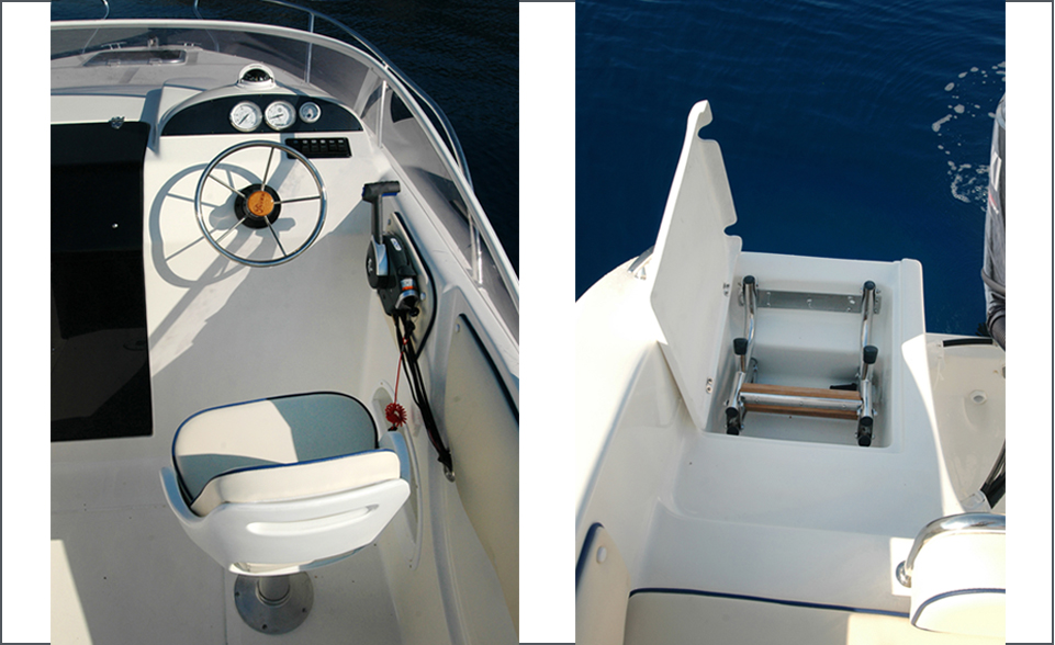 Saver 590 Cabin  - upravljačka konzola 