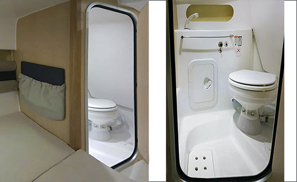 Saver 650 Cabin - toileta