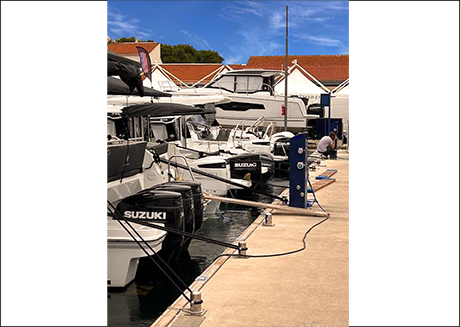 Biograd Boat Show 2022._Štand Motonavis