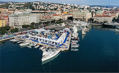 Picture of Rijeka Boat Show.