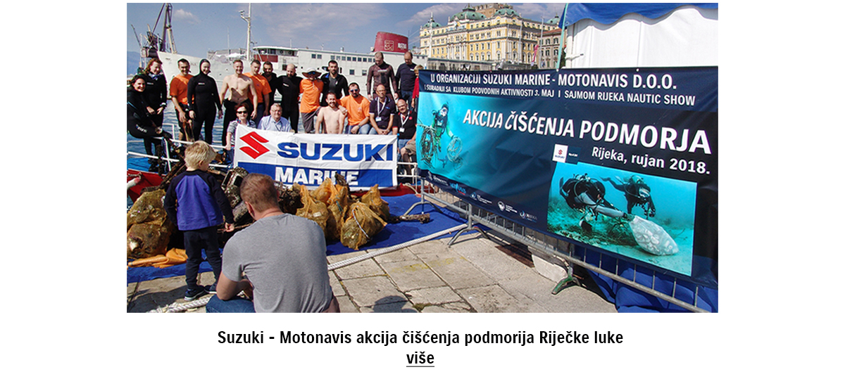 Picture of Suzuki-Motonavis akcija čišćenja Riječke luke